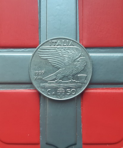 Centesimi 1939 xviii - (£), 50