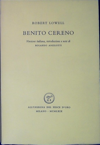 Benito cereno robert - benito,