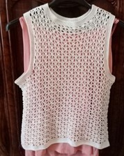 Canotta Donna Uncinetto