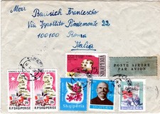 Albania 1967, 6 francobolli su