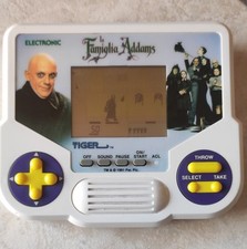 GIG Tiger Videogioco Tascabile La Famiglia Addams 1988 Istruzioni Funzionante