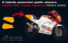 2 adesivi giallo tabelle