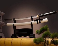 SPADA PROFESSIONALE REAL HAMON KATANA ALLENAMENTO ACCIAIO 1045 + SUPPORTO SW-9254