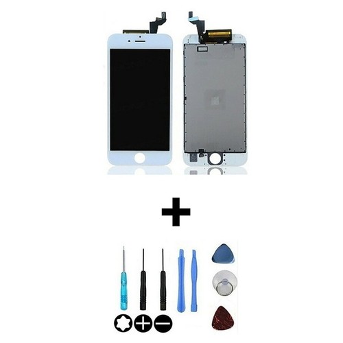 Ecran lcd vitre - tactile, blanc
