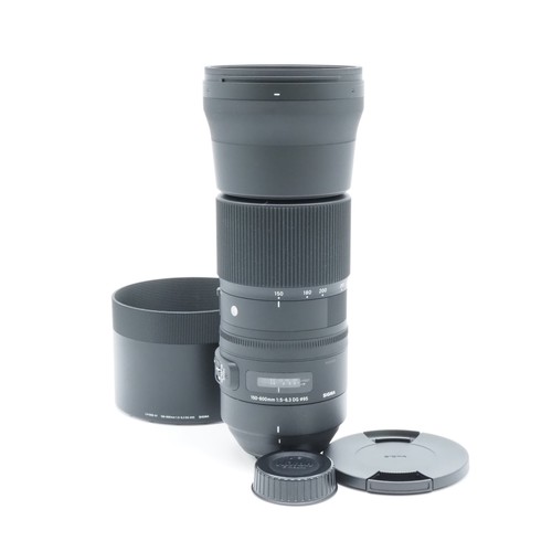 Sigma 150 600mm 3 dg - f/5-6.3,