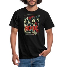 T-shirt uomo AC/DC logo band