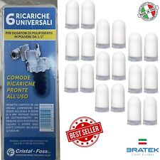 18 RICARICHE POLIFOSFATI Cartucce RICARICA ANTICALCARE per FILTRO CALDAIA