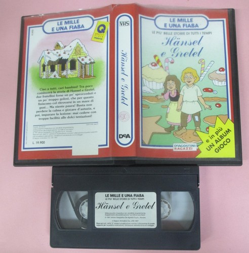 Vhs film hansel gretel - hansel, e