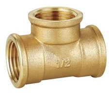 Tee Ti Tes raccordo a T ottone