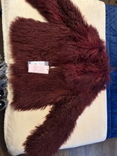 Pelliccia di Mongolia bordeaux