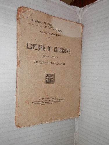 Lettere cicerone b - di, g