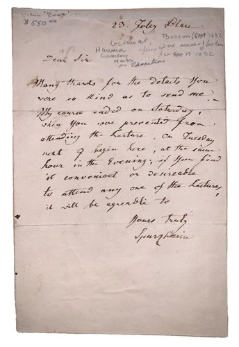 Lettera autografata firmata - lettera,