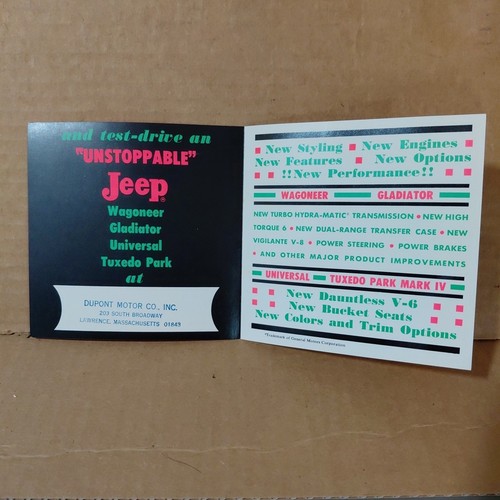 Brochure mailer concessionaria - mailer,