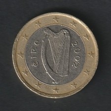 1 Euro, IRLANDE 2002, 1ère