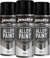 Vernice per Cerchi in Lega | ARGENTO | Rinnova E Ripristina Le Leghe per Auto | 