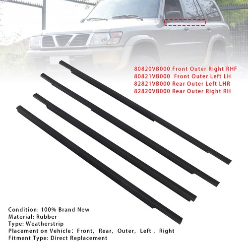4pcs door window - door,