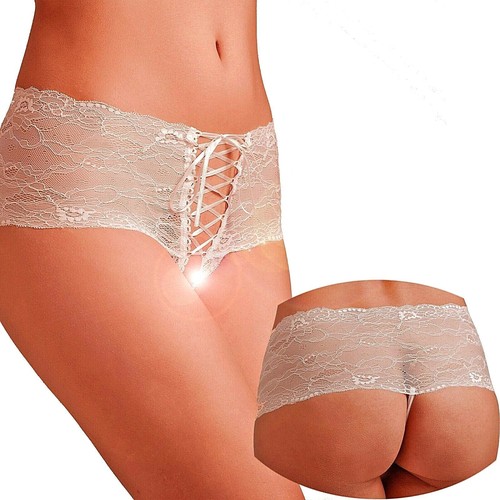 Noirsatine boxer fendu aperto - fendu,