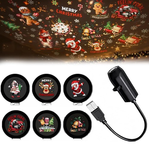 Proiettore natale usb plug - proiettore,