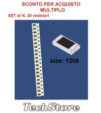 SET  20 Resistenze SMD size