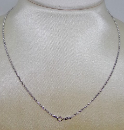 Collier blanc 750 - 750, 18k