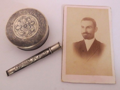 Scatola porta tabacco 1912