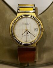 OROLOGIO ZENITH "PLATINI" IN ACCIAIO PLACCATO ORO AL QUARZO