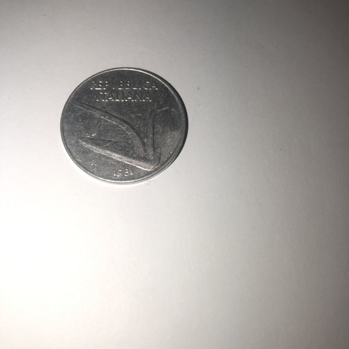 Moneta lire del 1981 - moneta, 10