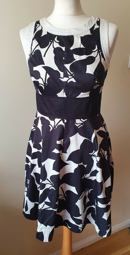 Abito donna nero - bianco, french