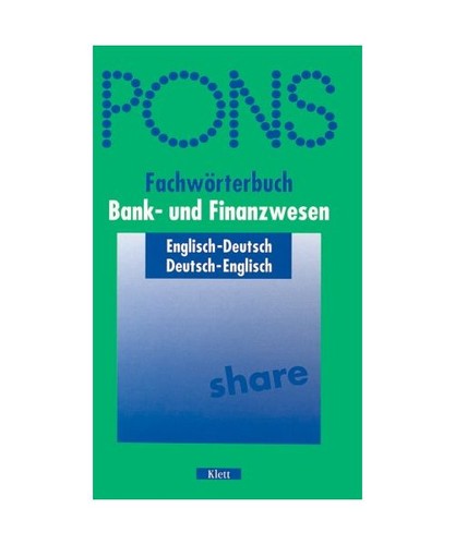 Pons fachwörterbuch bank und - pons,