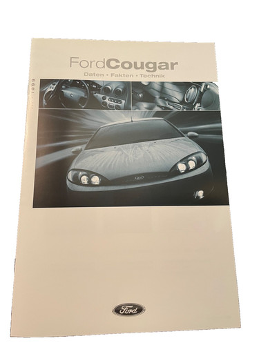 Brochure depliant ford cougar - brochure,