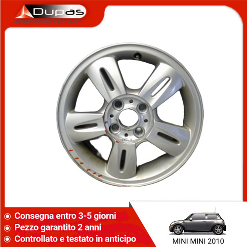Cerchio in alluminio - in,
