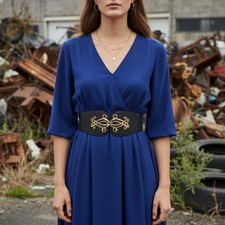 Donna Nero Largo Fascia