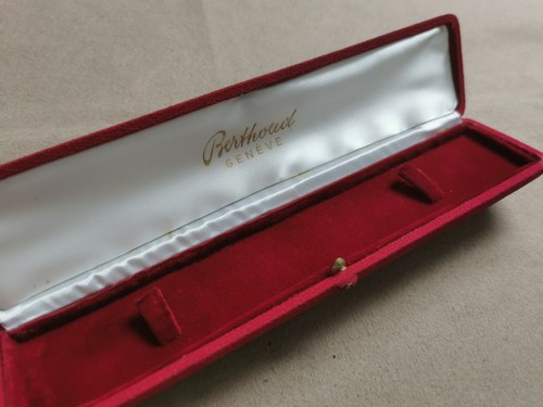 Berthoud vintage watch box - berthoud,