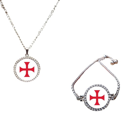 Set knights templar cross - 2,