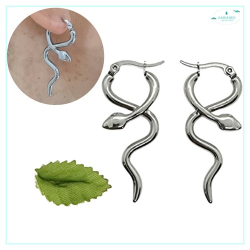 Orecchini donna serpente in - orecchini,