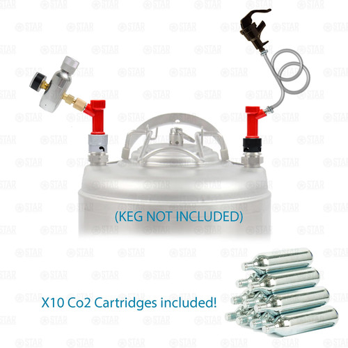 Pin lock corny keg kit - lock,
