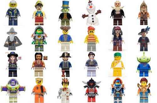 Lego varie minifigure