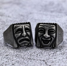Anello Teschio Acciaio Inox