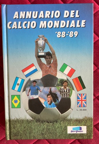 Annuario calcio mondiale 1988 - calcio,