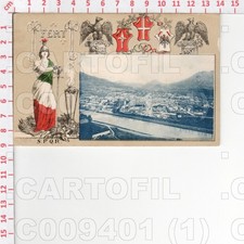 C9401 CENNI TRENTO 1917 I GUERRA FERT ALLEGORIA SABAUDA POESIA DEBIASI