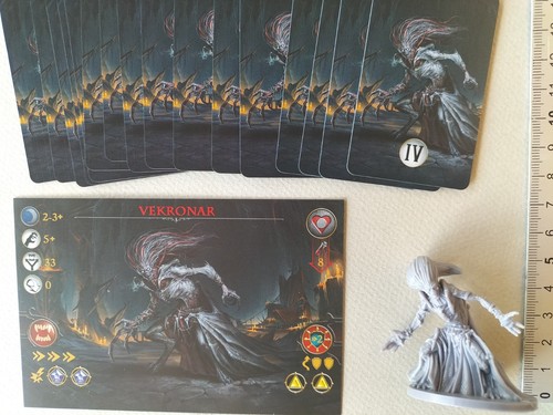 Vekronar miniature card - , miniature+card
