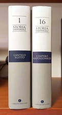 2 volumi STORIA UNIVERSALE Corriere della Sera, Volumi 1 e 16, stampe del 2004