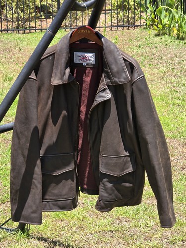 Giacca pelle vintage - giacca,