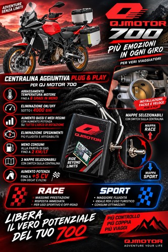 Centralina motor 700 - centralina, qj