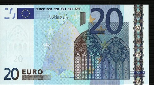 Italia banconota euro s - banconota, 20