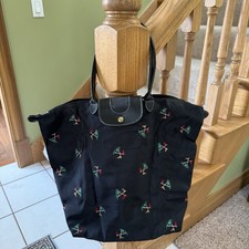 Borsa grande golf ricamata