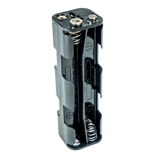 Porta batteria white aa - batteria,