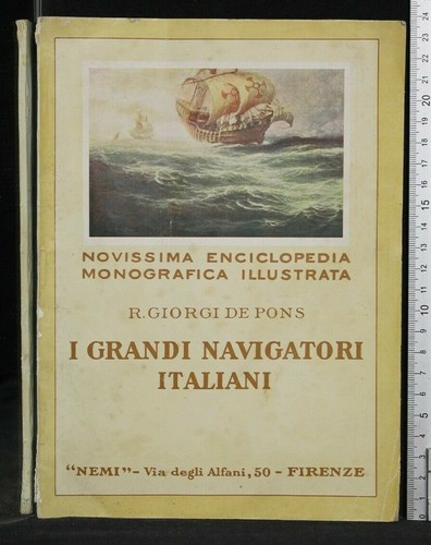Grandi navigatori italiani - i,
