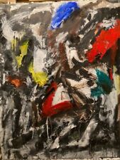 QUADRO MODERNO ASTRATTO   100 x 120  DIPINTO A MANO (OLIO, ACRILICO,COLLAGE)