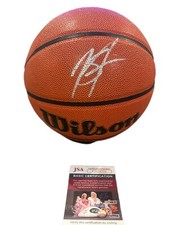 Karl Anthony Towns Signed Autographed New York Knicks Spalding Basketball JSA